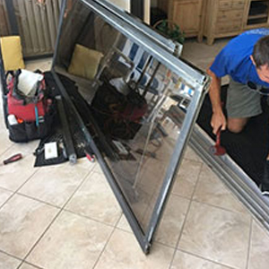 sliding glass door frame repair Brentwood