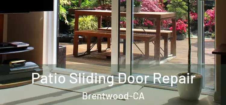  Patio Sliding Door Repair Brentwood-CA